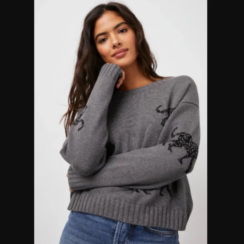 Rails | Perci Sweater (Ash Jungle Cat) - Picture 1 of 15